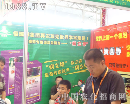 新疆農(nóng)資會(huì)上，恒瑞祥辛勤忙碌的背影
