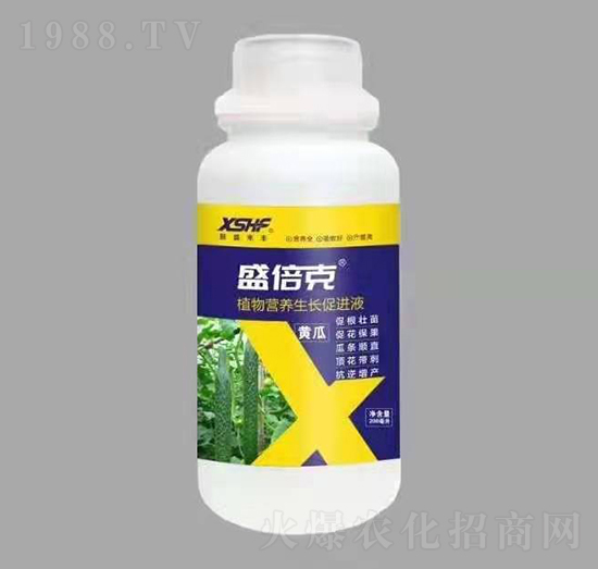 黃瓜專用植物營(yíng)養(yǎng)生長(zhǎng)促進(jìn)液-盛倍克-新盛禾豐