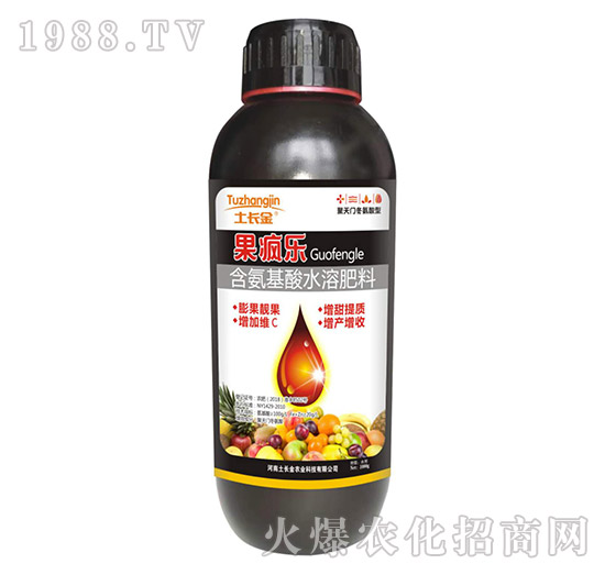 含氨基酸水溶肥料-果瘋樂1000g-土長金