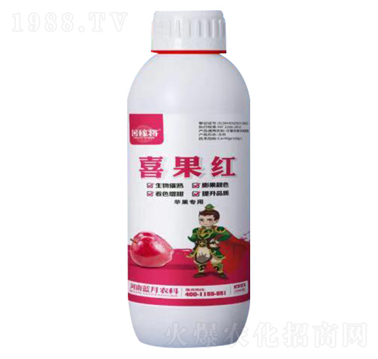 1000克蘋(píng)果專(zhuān)用喜果紅-田稼將-藍(lán)月農(nóng)科