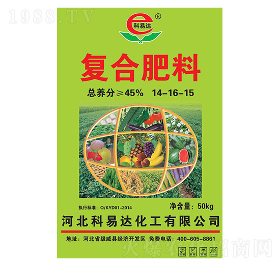 復(fù)合肥料14-16-15-科易達