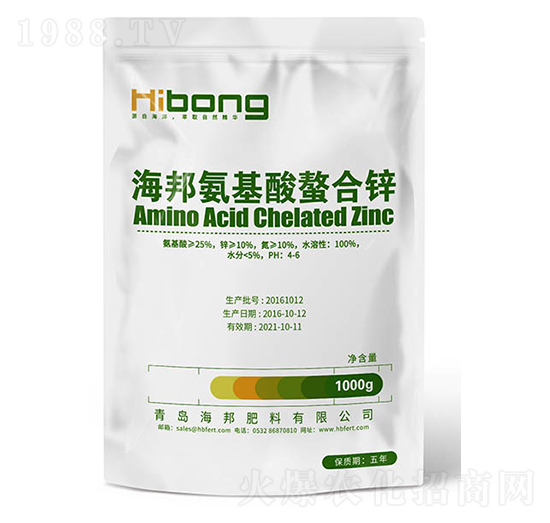 氨基酸螯合鋅-海邦肥料
