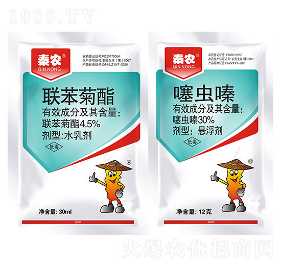 4.5%聯(lián)苯菊酯+30%噻蟲(chóng)嗪-秦農(nóng)