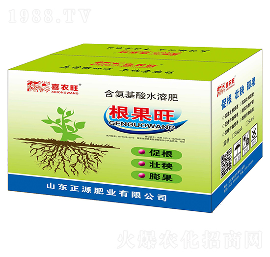 根果旺含氨基酸水溶肥料-喜農旺-正源肥業(yè)