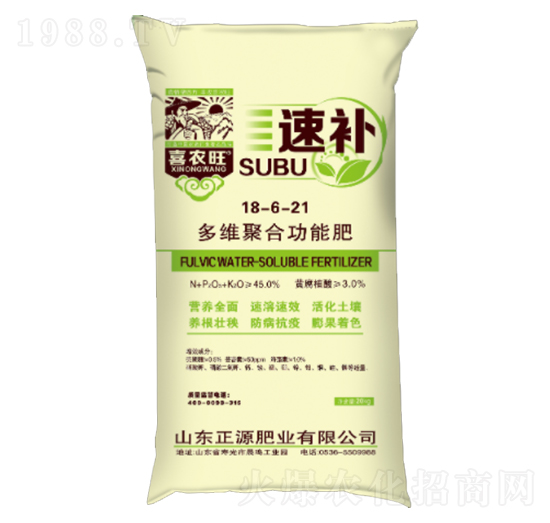 多微聚合功能肥18-6-21-速補-正源肥業(yè)