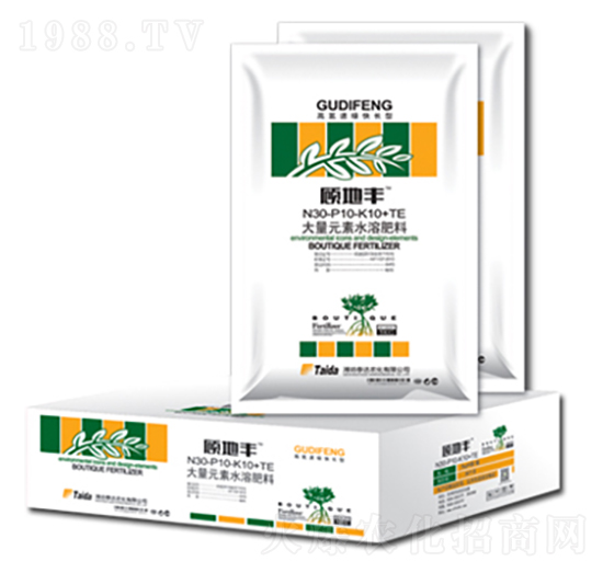 高氮速綠快長型30-10-10+TE-顧地豐-泰達農化