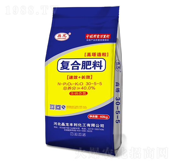 高塔造粒復(fù)合肥料30-5-5-晶龍-中仁集團