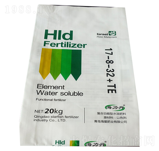 復合功能性水溶肥料17-8-32+TE-海星肥業(yè)