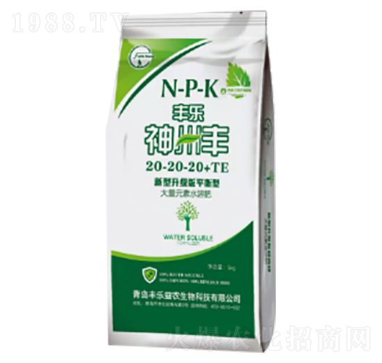 平衡型大量元素水溶肥料20-20-20+TE-神州豐-豐樂益農(nóng)