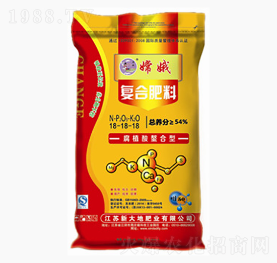 腐植酸螯合型復合肥料18-18-18-新大地