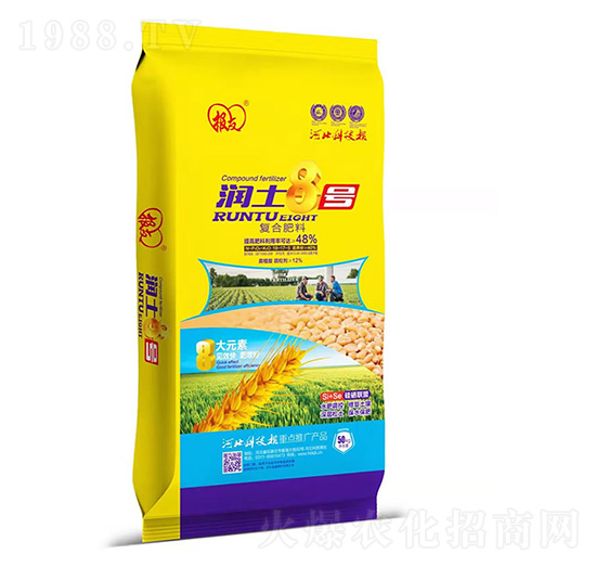 復合肥料 潤土8號 邦富生物