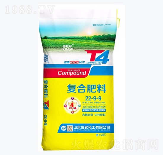 復合肥料22-9-9-施粒可-悅農(nóng)化工