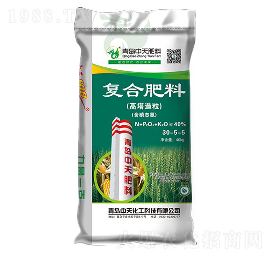 高塔造粒復合肥料30-5-5-青島中天