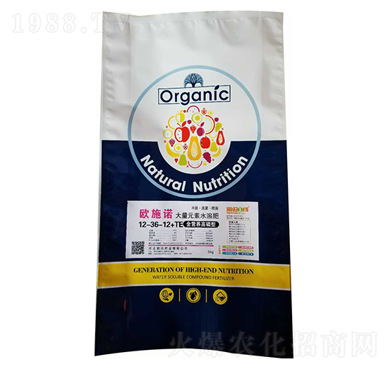 全營(yíng)養(yǎng)高磷型大量元素水溶肥12-36-12+TE-歐施諾-前沿肥業(yè)