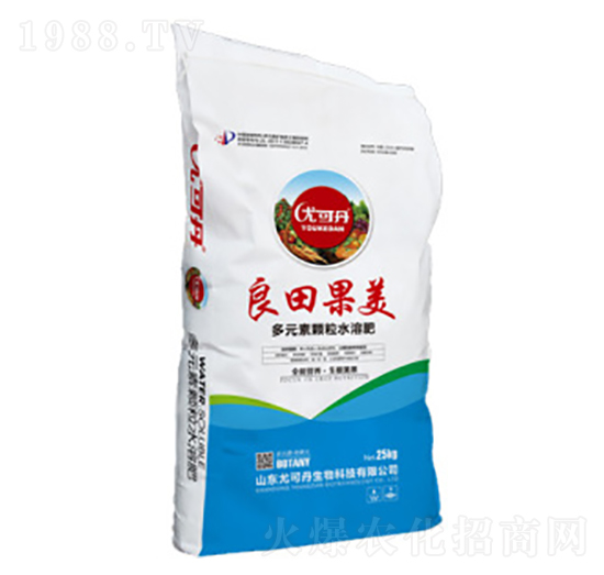 多元素顆粒水溶肥-良田果美-尤可丹