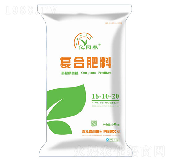 高塔硝硫基復(fù)合肥料16-10-20-億園春-得利豐