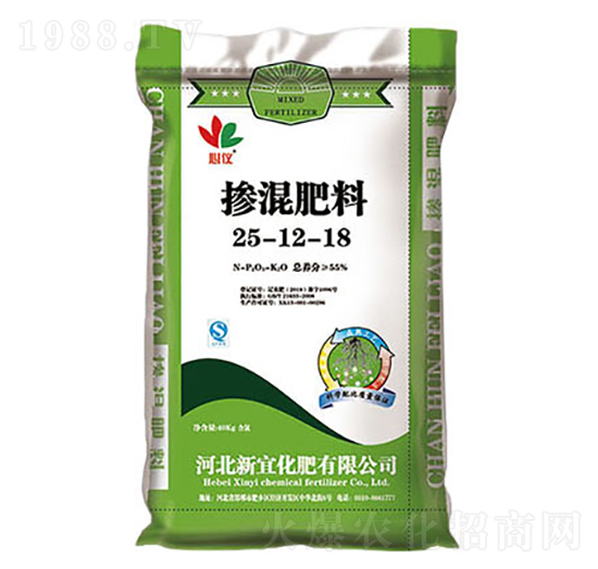 摻混肥料25-12-18-益豐