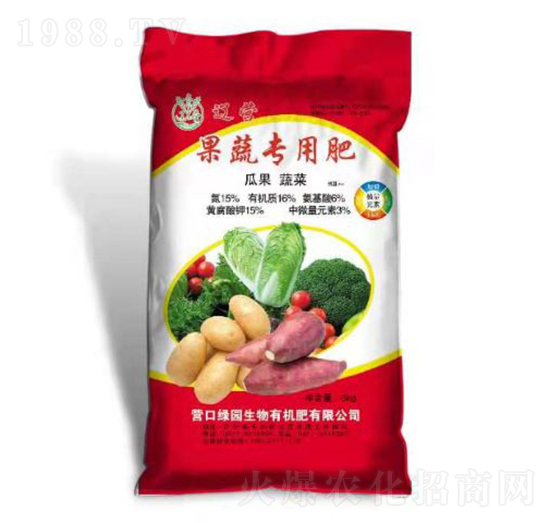 果蔬專(zhuān)用肥-綠園生物