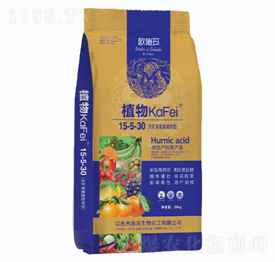 含礦源黃腐酸鉀型15-5-30-一撒寶來(lái)