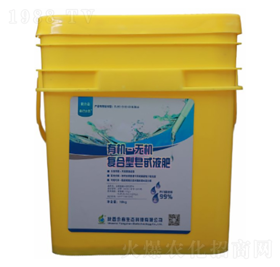 中氮高磷型有機(jī)-無機(jī)復(fù)合型皂甙液肥-永春生態(tài)