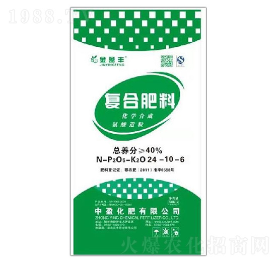 金盈豐復合肥料24-10-6-中盈化肥