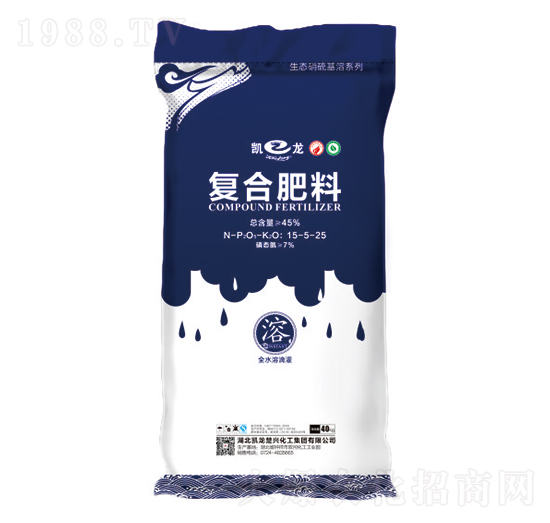 生態(tài)硝硫基復(fù)合肥料15-5-25-凱龍-凱龍楚興