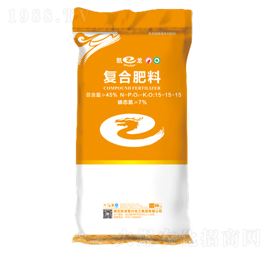 生態(tài)硝硫基復合肥料15-15-15-凱龍-凱龍楚興