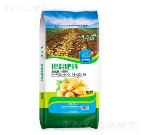 土豆專(zhuān)用摻混肥料18-22-10-百斗嘉