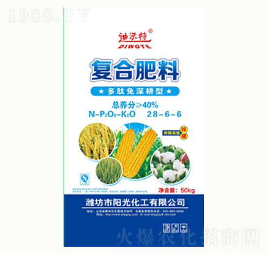 復(fù)合肥料28-6-6（多肽免深耕型）-陽(yáng)光化工