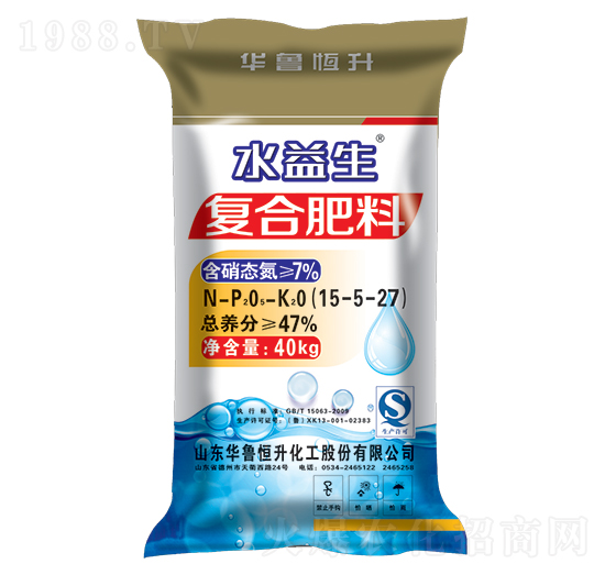 復(fù)合肥料15-5-27-水益生-華魯恒升