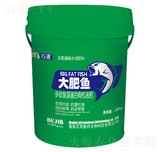 多肽魚(yú)藻蛋白有機(jī)液肥-大肥魚(yú)-百潤(rùn)惠邦