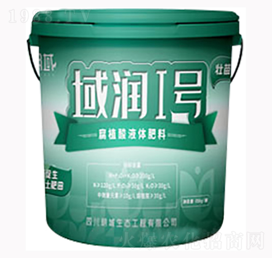 腐植酸液體肥料-域潤1號(hào)-明域生態(tài)