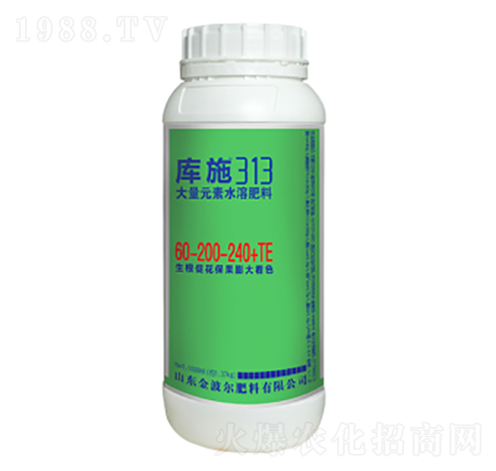 大量元素水溶肥料60-200-240+TE-庫施313-金波爾