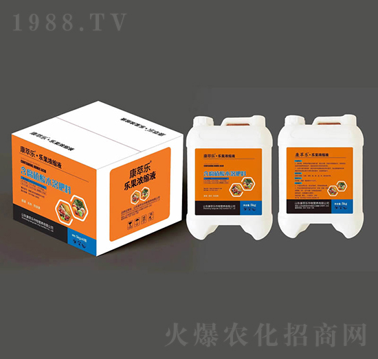 含腐植酸水溶肥料-樂果濃縮液-康萃樂