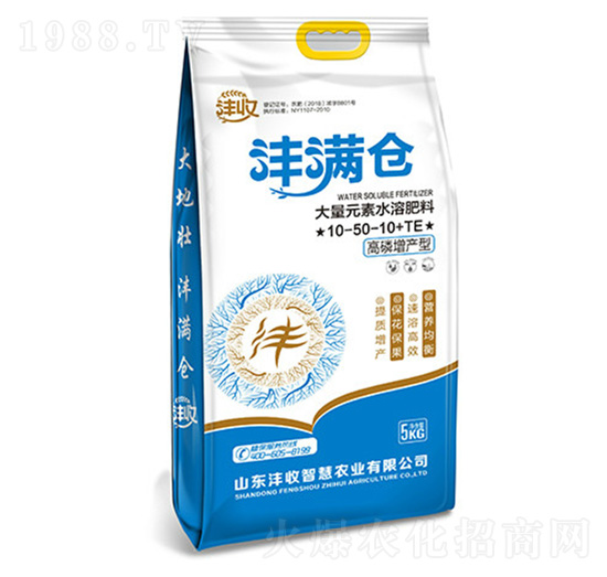 高磷增產型大量元素水溶肥10-50-10+TE-灃滿倉-灃收