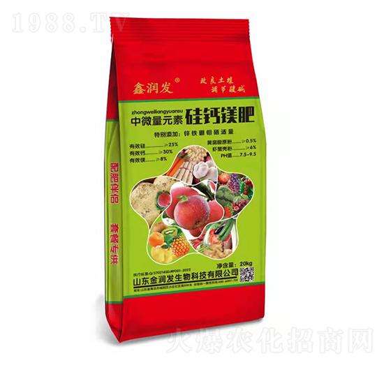 中微量元素硅鈣鎂肥-金潤(rùn)發(fā)