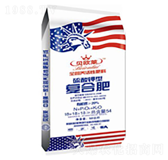 全營養(yǎng)活性硫酸鉀型復(fù)合肥料18-18-18-貝歐萊