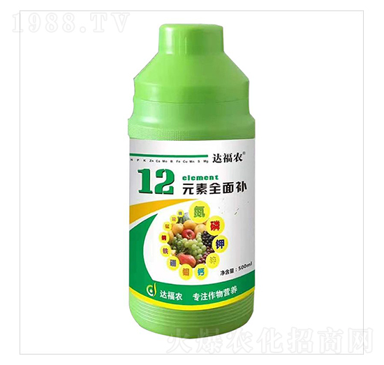 500ml12元素全面補-浩達生物