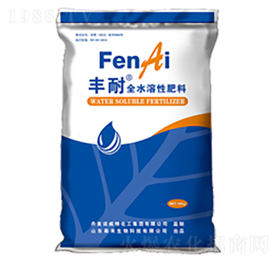 全水溶性肥料20-20-20+TE-豐耐-森禾生物