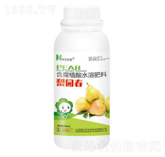 梨園春含腐植酸水溶肥500ml-惠億農(nóng)