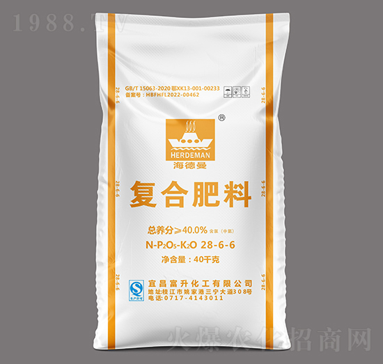40kg復(fù)合肥料28-6-6-海德曼-富升化工
