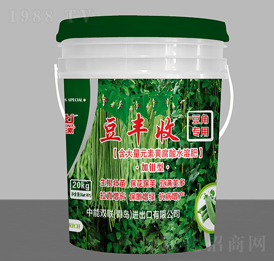豆角專(zhuān)用加鉬型含大量元素黃腐酸水溶肥-豆豐收-中能雙聯(lián)