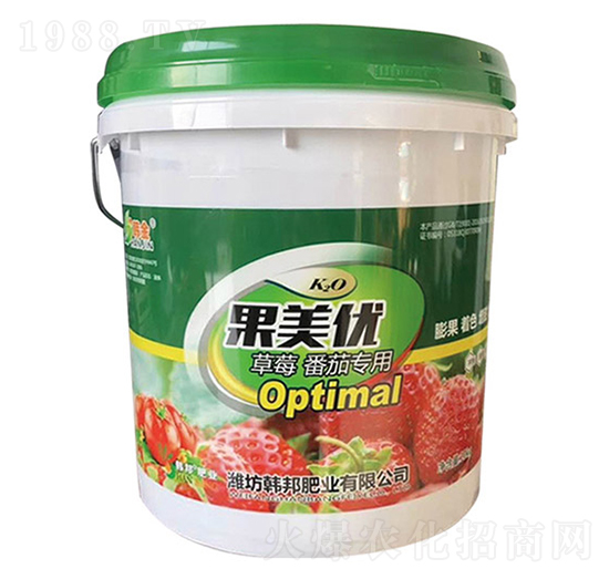 草莓番茄專(zhuān)用含氨基酸水溶肥料-果美優(yōu)-韓金-韓邦肥業(yè)