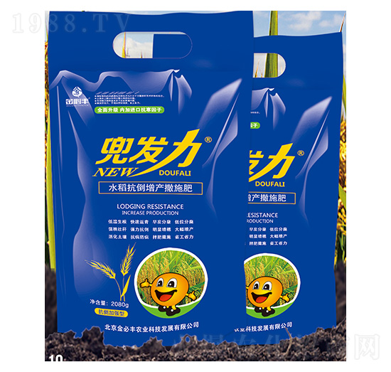 水稻抗倒增產撒施肥-兜發(fā)力-金必豐