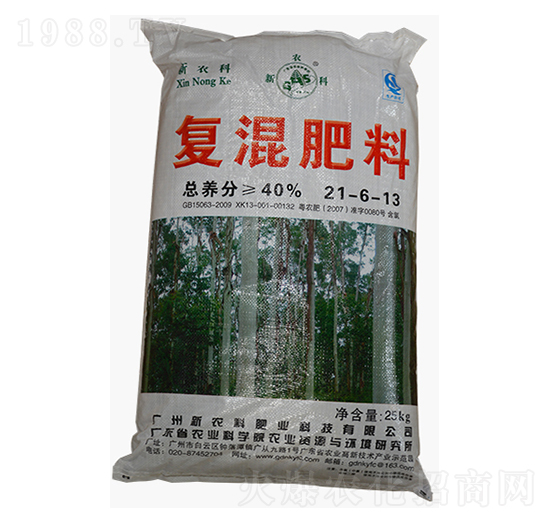 復混肥料21-6-13-新農科生物