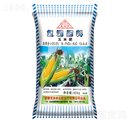 玉米專用復(fù)混肥料13-6-6-龍潤豐