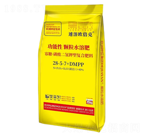 寡糖·磷酸二氫鉀型復(fù)合肥料28-5-7+DMPP-速溶歐倍克-德鉀鹽國(guó)際