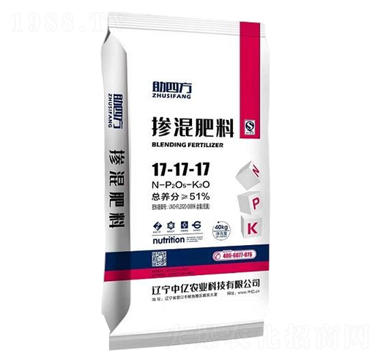 摻混肥料17-17-17-助四方-中億農業(yè)