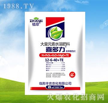大量元素水溶肥料12-6-40+TE-喜多力-豐農(nóng)農(nóng)化