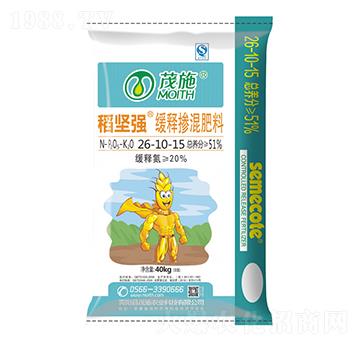40kg水稻專用緩釋摻混肥料26-10-15-稻堅強-茂施